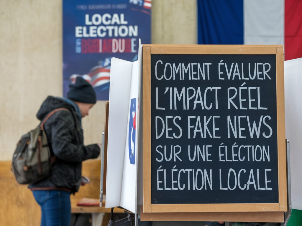 Comment évaluer l'impact réel des fake news sur une élection locale