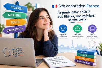 Site orientation france : guide pour choisir filières, métiers et tests