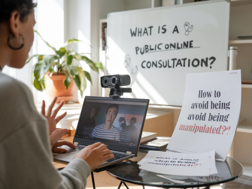 À quoi sert réellement une consultation publique en ligne et comment éviter d'y être instrumentalisé